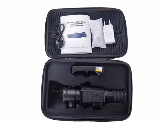 2023 IP66 non refroidi Fpa Vox longue portée inférieure à 40 mk Netd 384 x 288 12 um Pixel Hunting Thermal Imaging Sight avec lunette de vision nocturne thermique Lrf en option